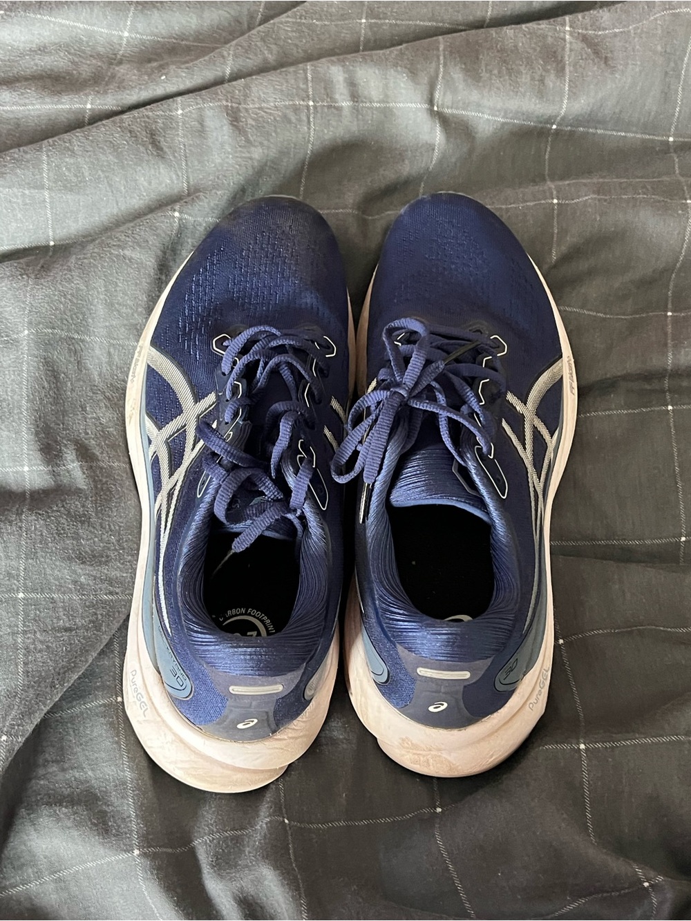 ASICS GEL-Kayano 30 Men’s Size 11 Navy Blue Running Shoes